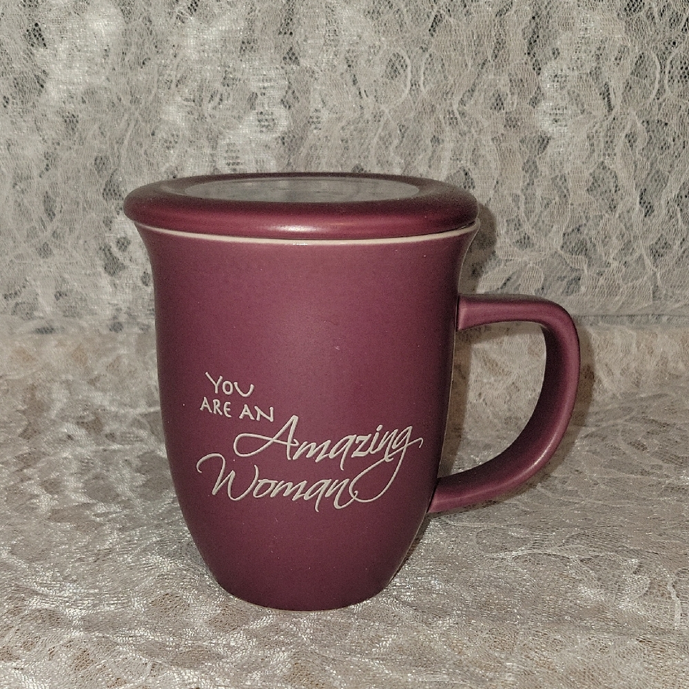 Abby Gift: Purple Mug with Inspirational Quote